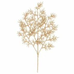 Coastal Home - Glitter Leaf Champagne 62cm