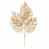 Coastal Home - Glitter Leaf Champagne 58cm