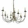 OneWorld - 16 Arm Chandelier Taupe