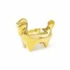 Jonathan Adler - Brass Horse Ring Bowl