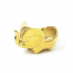 Jonathan Adler - Brass Elephant Ring Bowl