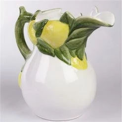 Zanatta - White Jar Of Lemons 28x25.5x17cm