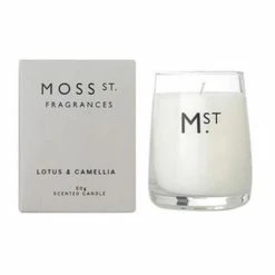 Moss St - Lotus & Camellia Scented Candle 80g