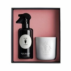 L'Objet - Rose Noire Room Spray Candle Gift Set 2pce