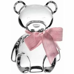 Vista Alegre - Teddy Bear Sculpture Pink Lace 4x10cm