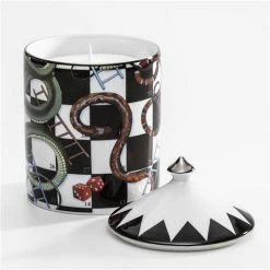 Halcyon Days - Oud Imperial Lidded Candle Snakes & Ladders