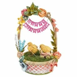 Katherines Collection Katherine's Collection - Easter Chick Tabletop Basket 38cm