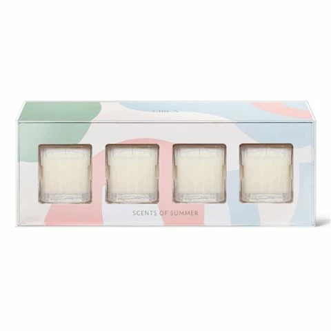 CIRCA - Scents Of Summer Soy Candles 60g Set 4pce 1 CIRCA - Scents Of Summer Soy Candles 60g Set 4pce