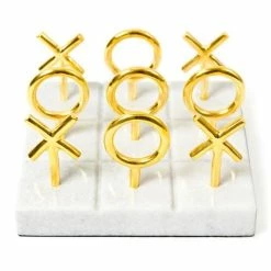 Jonathan Adler - Brass Tic-Tac-Toe Set