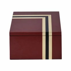 Greg Natale - Nico Lacquer Box Black Red & Gold 13x8cm