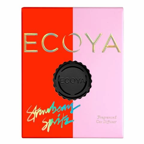 Ecoya - Ltd Edition Strawberry Spritz Car Diffuser 1 Ecoya - Ltd Edition Strawberry Spritz Car Diffuser