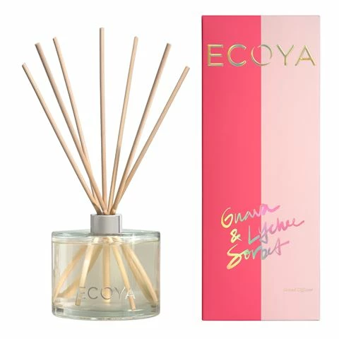 Ecoya - Ltd Ed. Guava & Lychee Sorbet Diffuser Grand 420ml 1 Ecoya - Ltd Ed. Guava & Lychee Sorbet Diffuser Grand 420ml