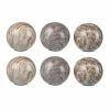 Dasch - Brown Marbleized Set Of Balls 6pc 10cm