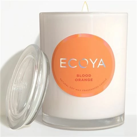 Ecoya - Blood Orange Metro Candle W/Lid 270g 1 Ecoya - Blood Orange Metro Candle W/Lid 270g