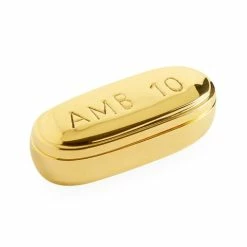 Jonathan Adler - Ambien Pill Box Brass