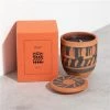 WAKS - Chios Candle Orange Blossom Scent Black