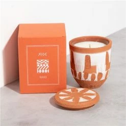 WAKS - Chios Candle Mandarin Scent White