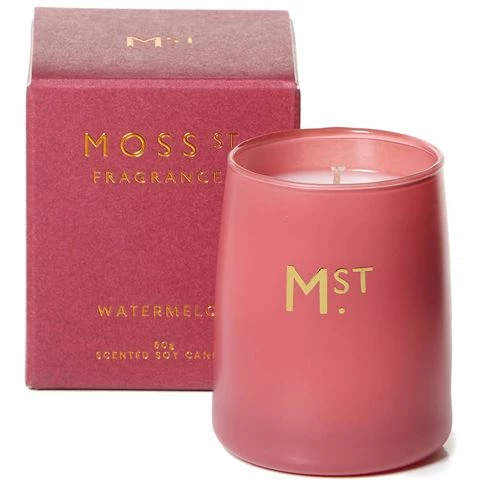 Moss St - Watermelon Candle 80g 1 Moss St - Watermelon Candle 80g