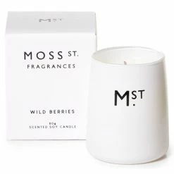 Moss St - Wild Berries Candle 80g