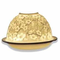 Bernardaud - Lithophane Votivelight Cherry Blossoms