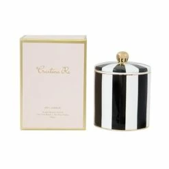 Cristina Re - Scented Candle Stripe Ebony 400g