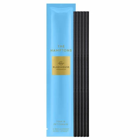 Glasshouse - The Hamptons Scent Stem Refills 5pce 1 Glasshouse - The Hamptons Scent Stem Refills 5pce