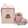 Cote Noire - Ltd Ed. Herringbone Candle/Scarf Pink Set 2pce