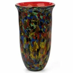 Zibo - Gorse Coloured Glass Vase