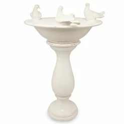 Virginia Casa - Stemma Medici Pedestal Urn Off White Large