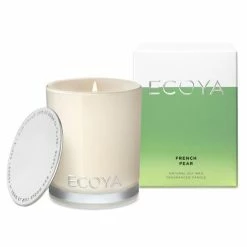 Ecoya - French Pear Mini Madison Jar Candle 80g