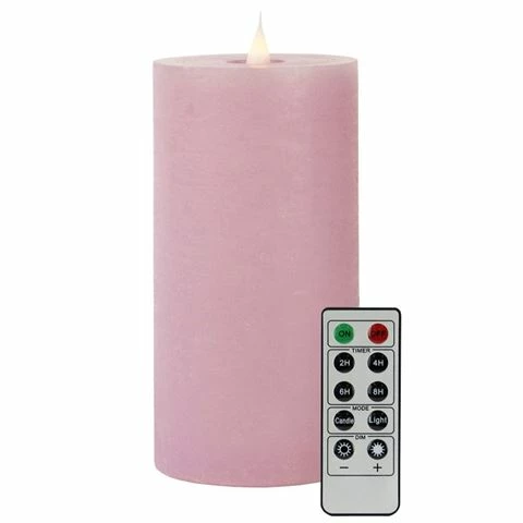 RSC - 3D Moving Flame Candle Straight Edge Medium Lavender 1 RSC - 3D Moving Flame Candle Straight Edge Medium Lavender