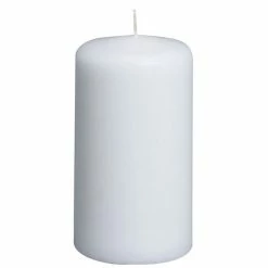 Cool Candles - Bolsius Euro Pillar White 13cm