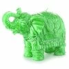 Mario Luca Giusti - Elephant M/S Ceramic-Look Candle Green